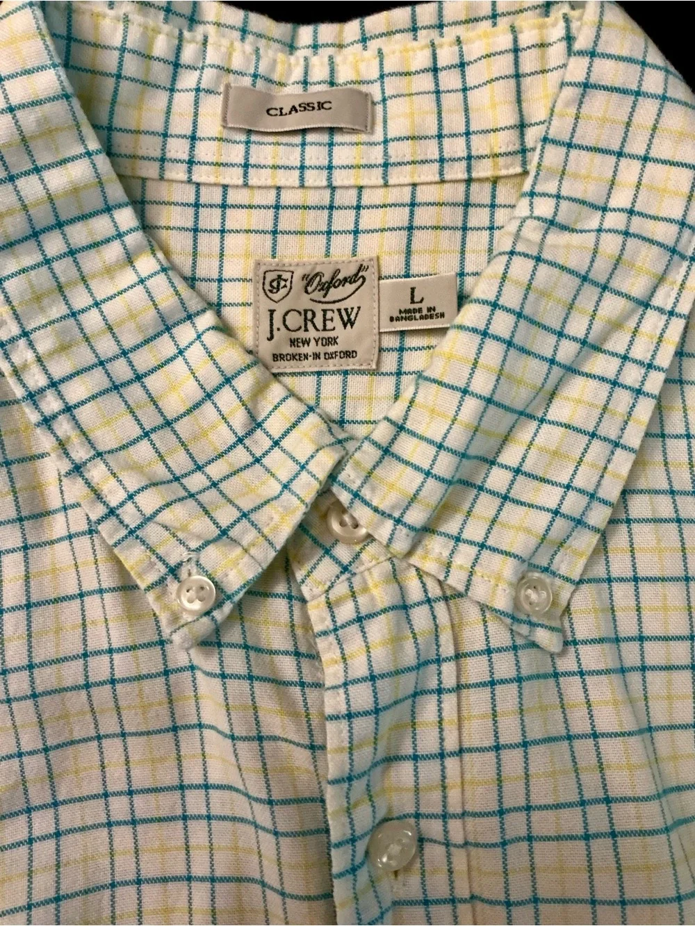J. Crew crew broken